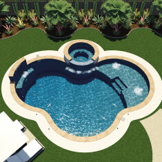 YOUR DREAM FREEFORM POOL 53 style-3d